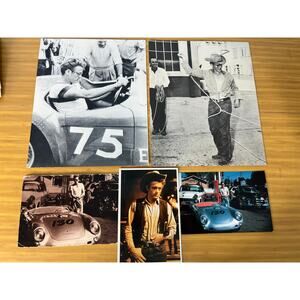 Vintage James Dean Postcards Lot of 5